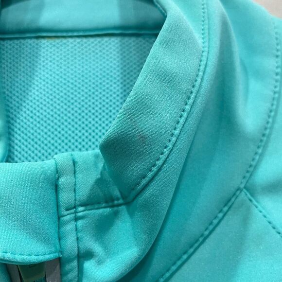 Athleta Women’s Turquoise Blue Softshell Jacket - Picture 5 of 14
